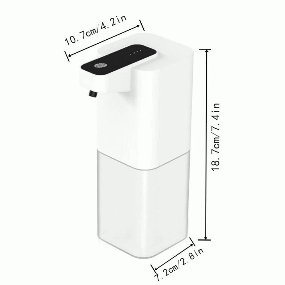 Automatic Foaming Soap Dispenser Rechargeable Touchless Foam Dispenser Bathroom