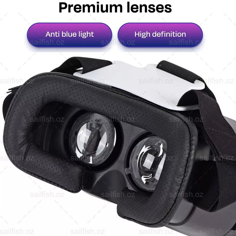 Virtual Reality 3D VR Glasses Headset Box Helmet for Phone and Android phone
