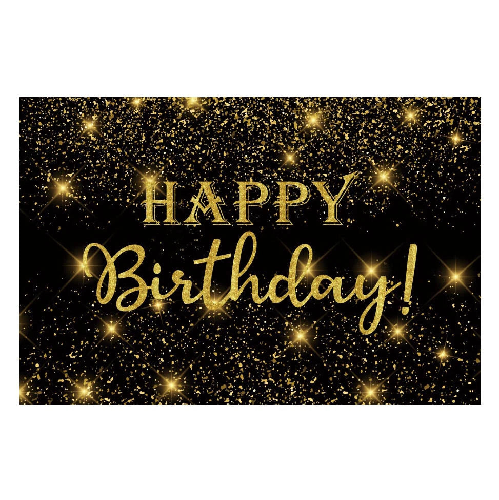 Happy Birthday Backdrop Banner Background Cloth Photo Props Party Decoration New