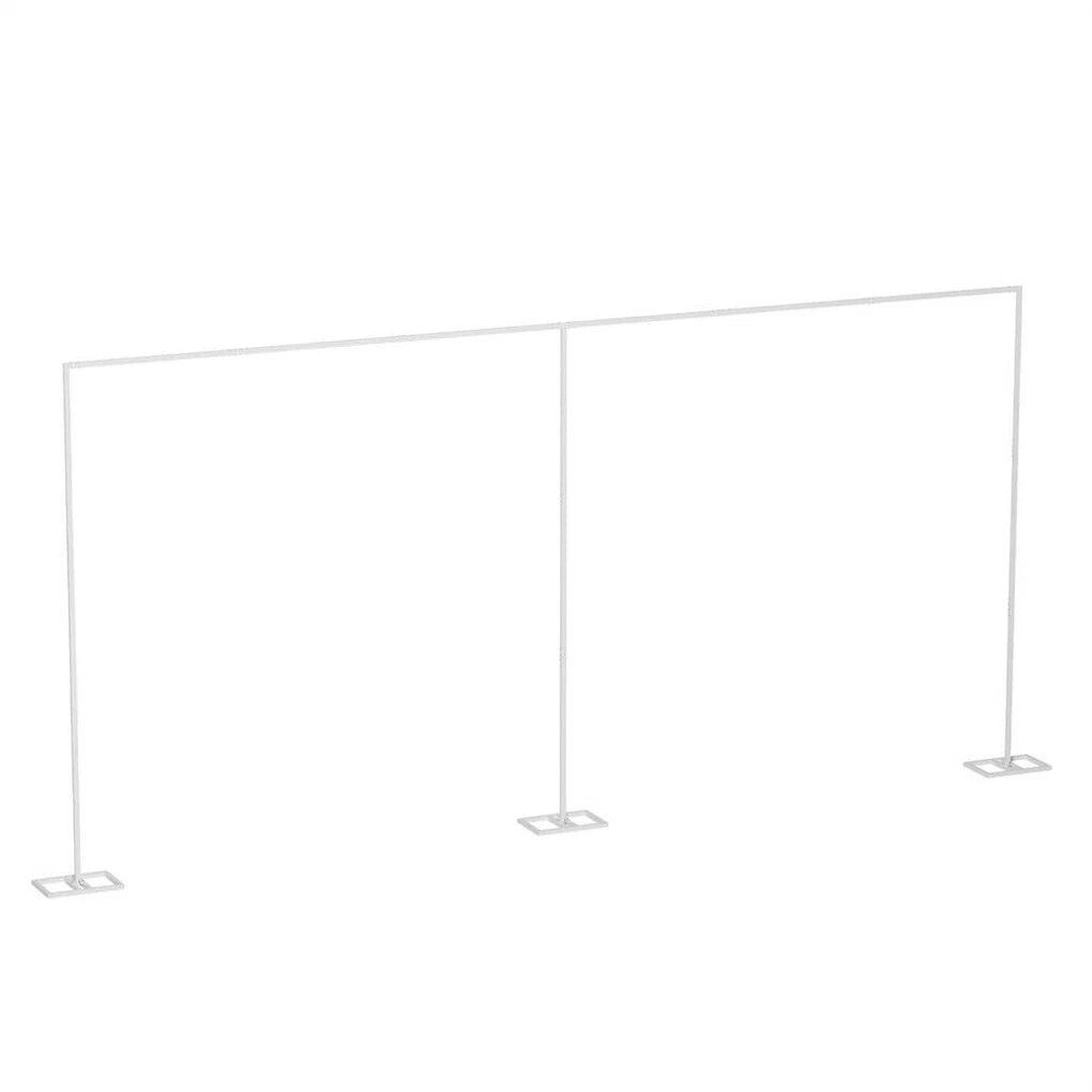 6Mx3M Adjustable Heavy duty Telescopic Wedding Backdrop Stand Pipe &Drape System