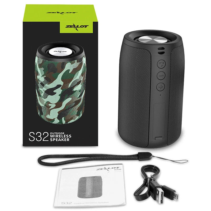 Waterproof Bluetooth 5.0 Wireless Speaker Outdoor Portable Loud Stereo Speakers