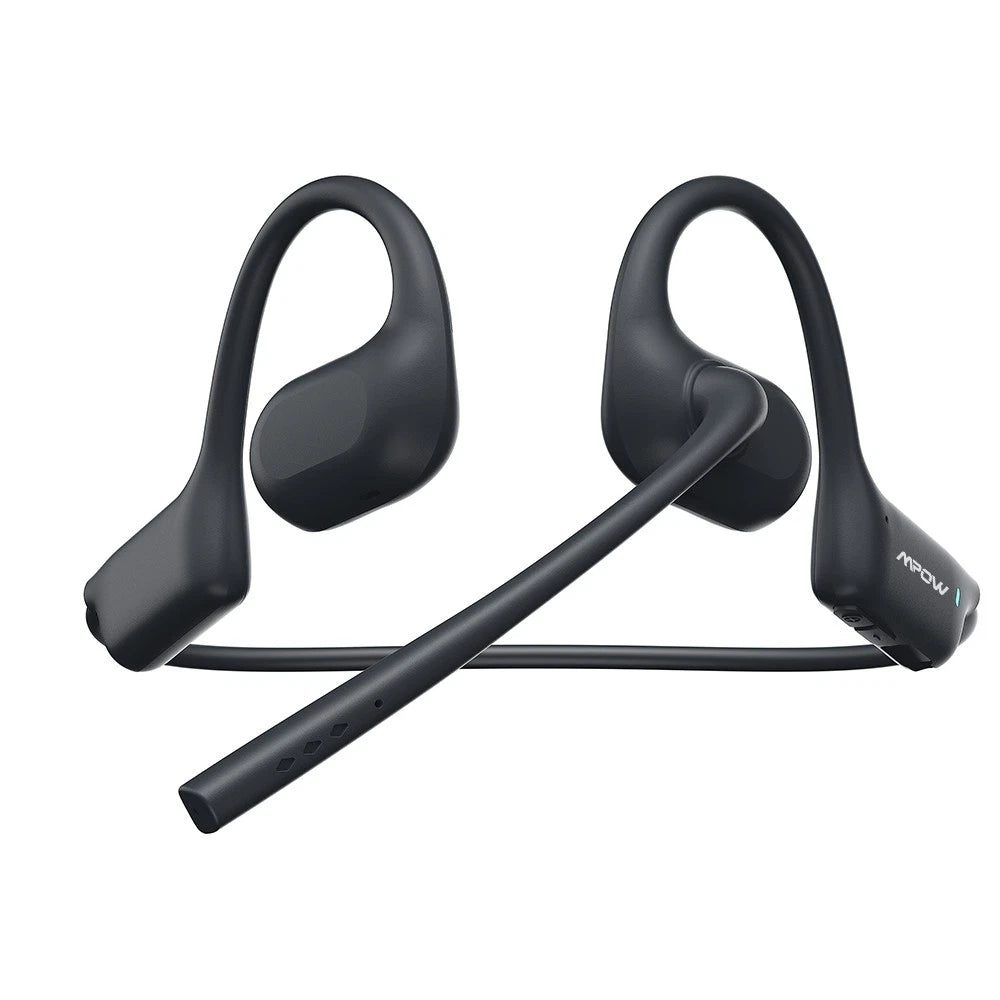 Mpow Air Conduction Headphones Trucker Bluetooth Headset Dual Noise Cancelling
