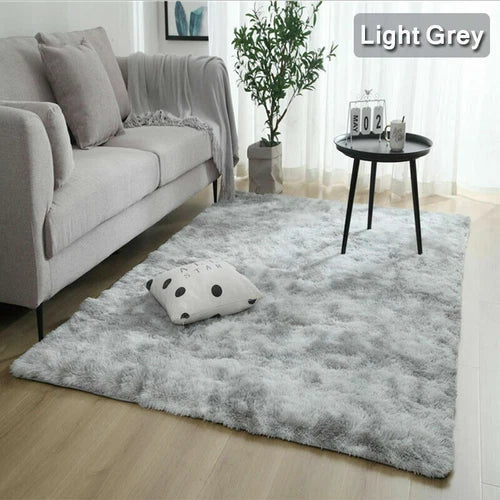 Fluffy Large Rug Plush Soft Shaggy Mat Living Room Carpet Bedroom Rugs Non Slip