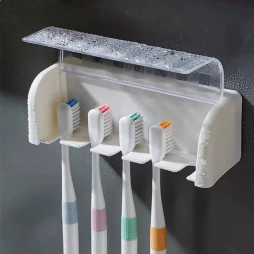 Toothbrush Holder amily Tooth Brush Storage Bathroom Wall Mount Toothbrush