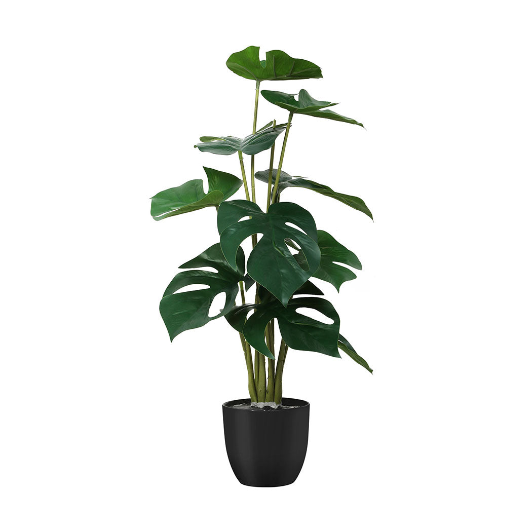 Lambu Artificial Plants Palm in Pot Fake Tree Lifelike Home Office Decor Indoor