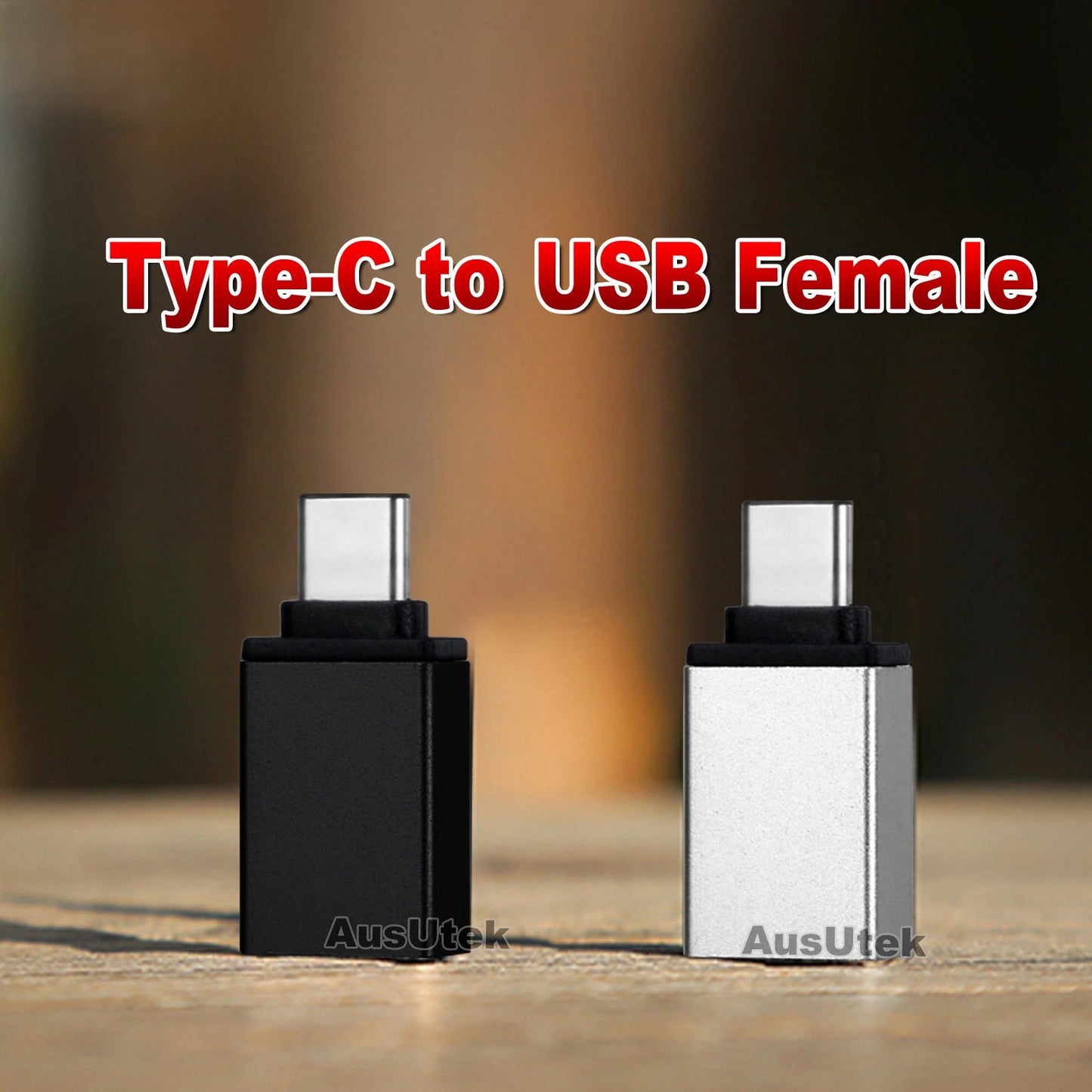 USB 3.1 Type C Male to USB 3.1 A Female Converter USB-C Cable Adapter OTG