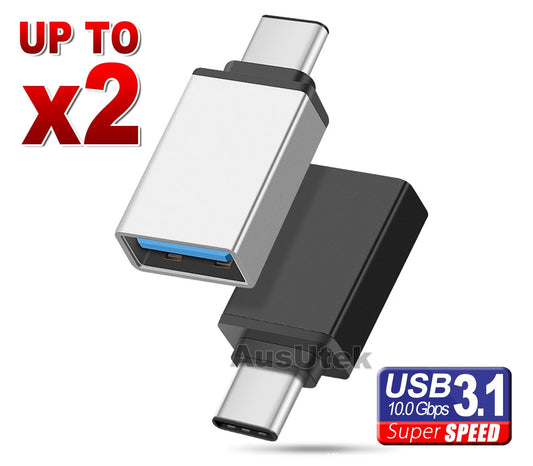 USB 3.1 Type C Male to USB 3.1 A Female Converter USB-C Cable Adapter OTG