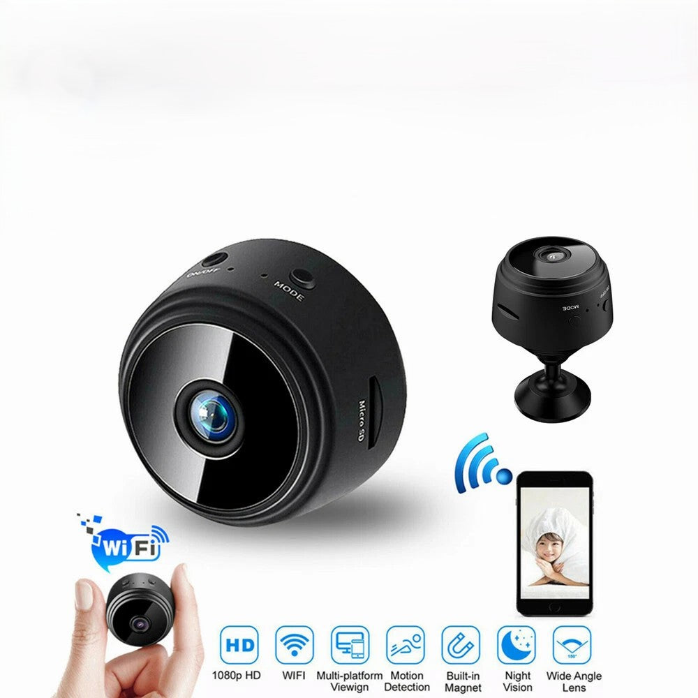 Mini Wifi Wireless IP Surveillan Camera 1080P HD Security Cam Network Monitor