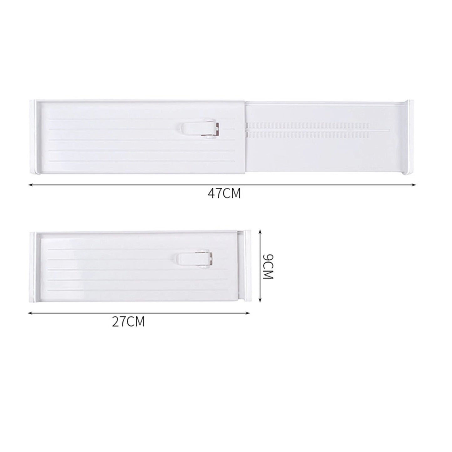 6PCS Adjustable Drawer Divider Partition Storage Organizer Clapboard Expandable