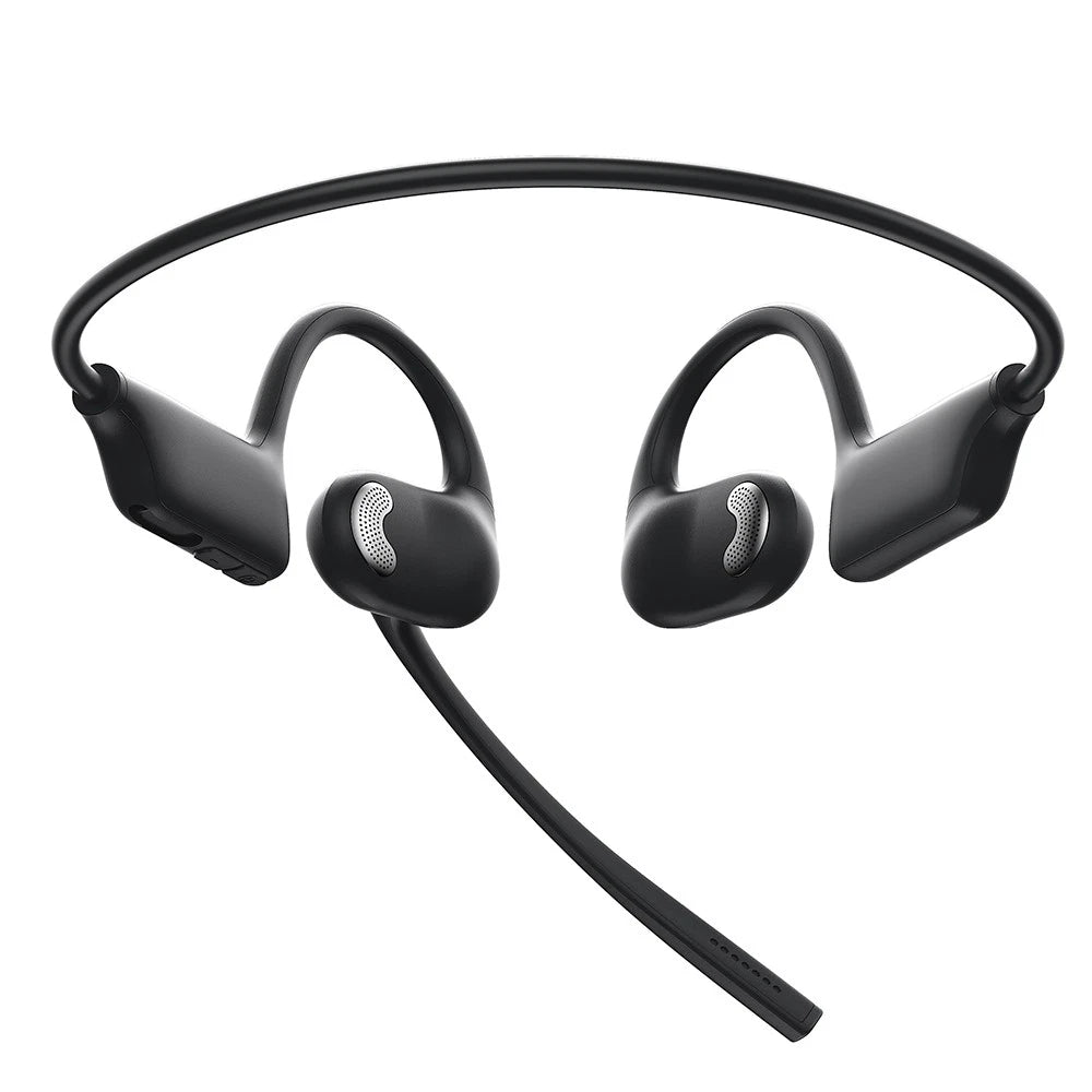 Mpow Air Conduction Headphones Trucker Bluetooth Headset Dual Noise Cancelling