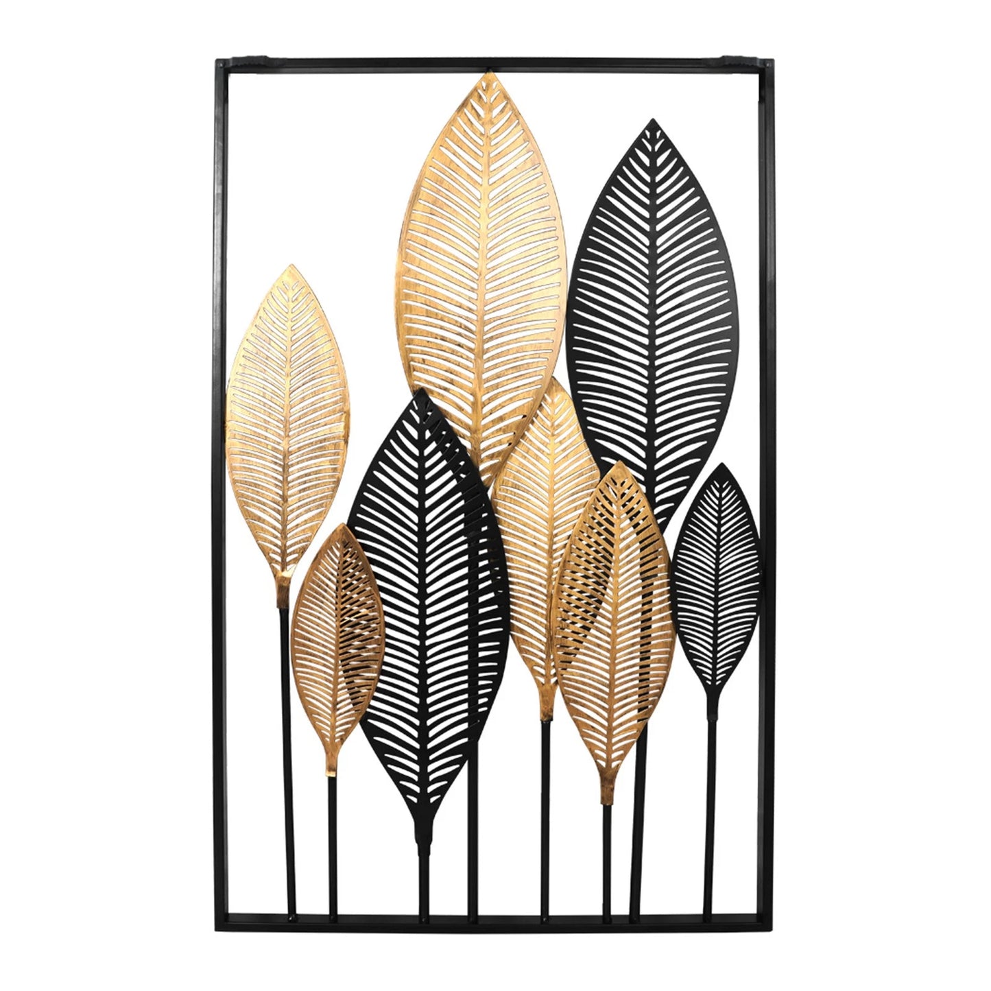 Large Metal Wall Art Leaf Tree Of Life Hanging Home Decor Sculpture Garden