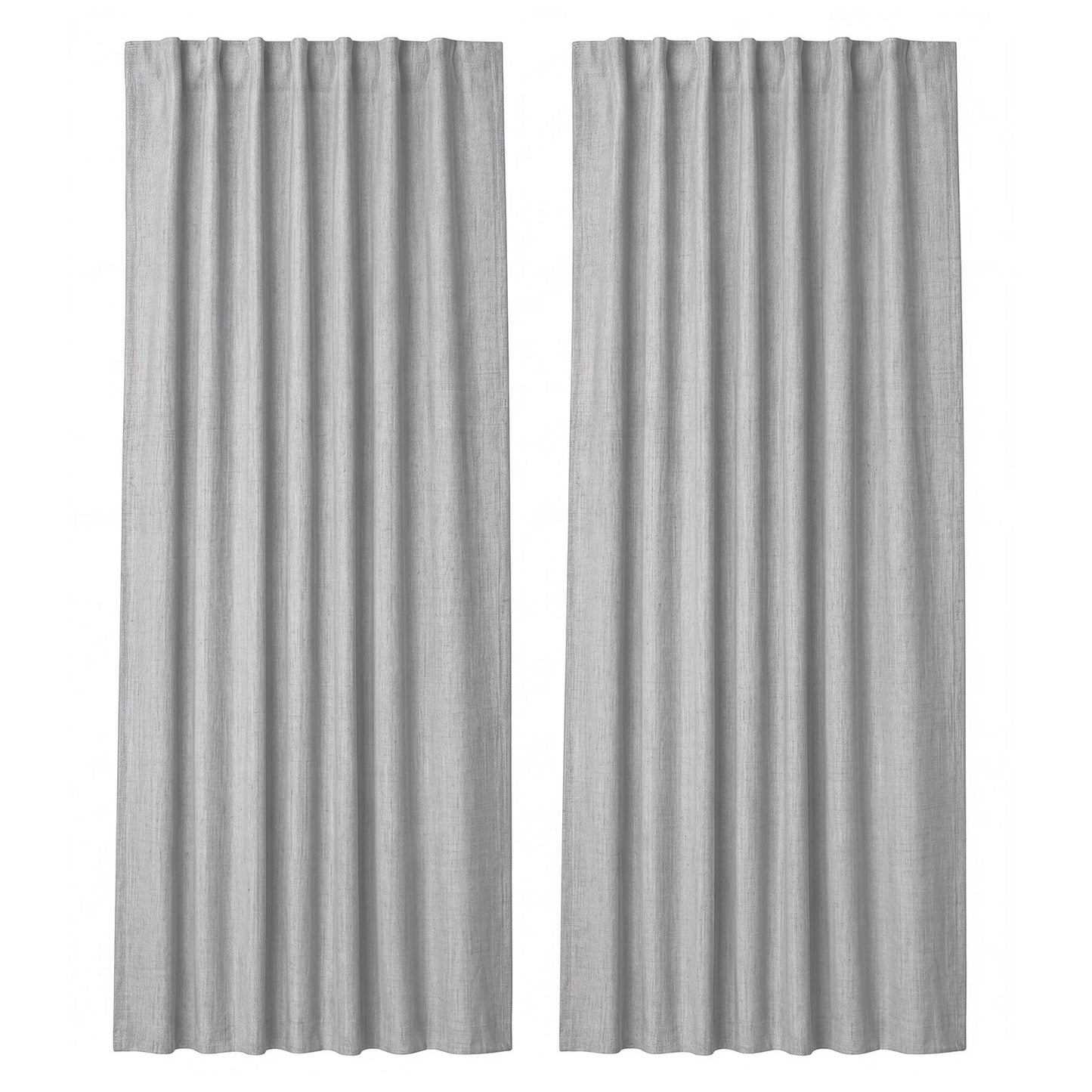 Marlow Blackout Curtains 2 Panels Thermal Linen Look Blockout Drapes 180 x 230cm
