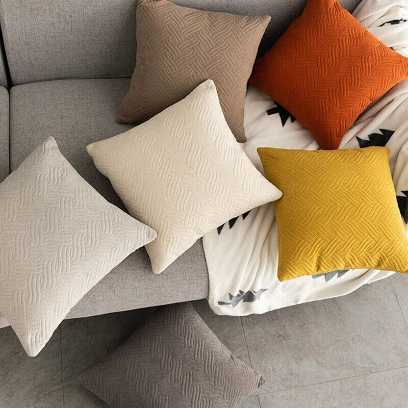 Home Decor Velvet Cushion Cover 1Pc Soft Square Pillowcase Modern Luxurious