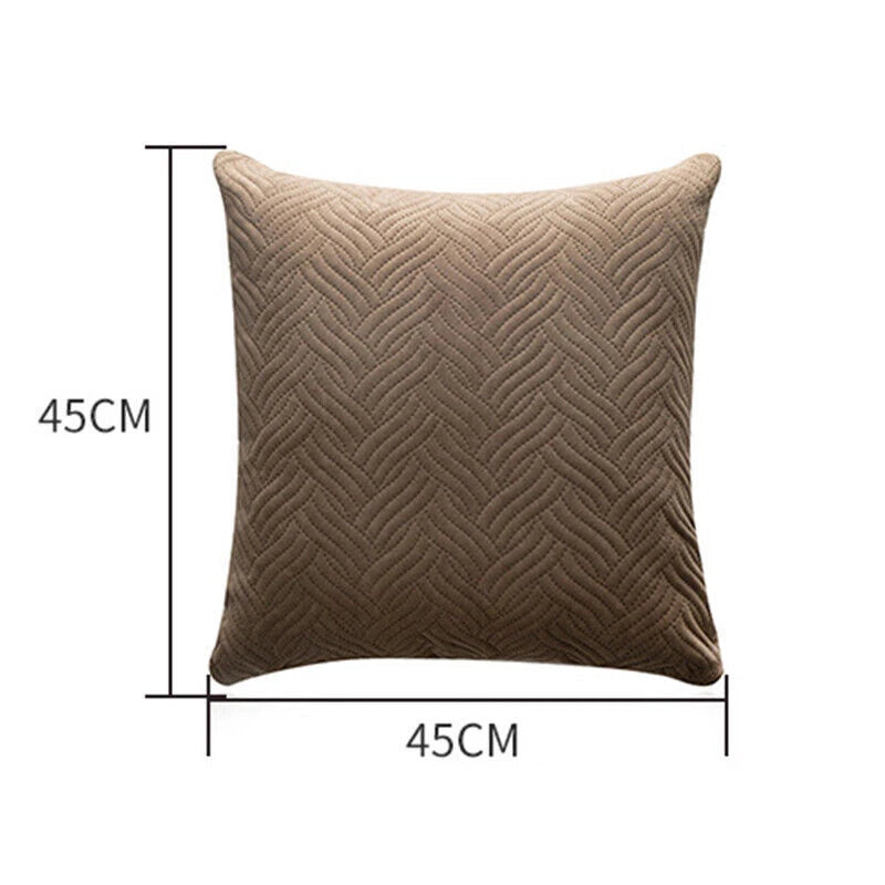 Home Decor Velvet Cushion Cover 1Pc Soft Square Pillowcase Modern Luxurious