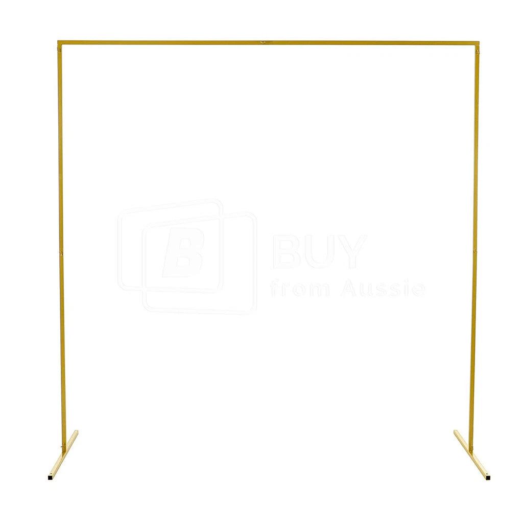 1.5/2M Square Wedding Arch Backdrop Stand Sign Display Party Flower Decoration