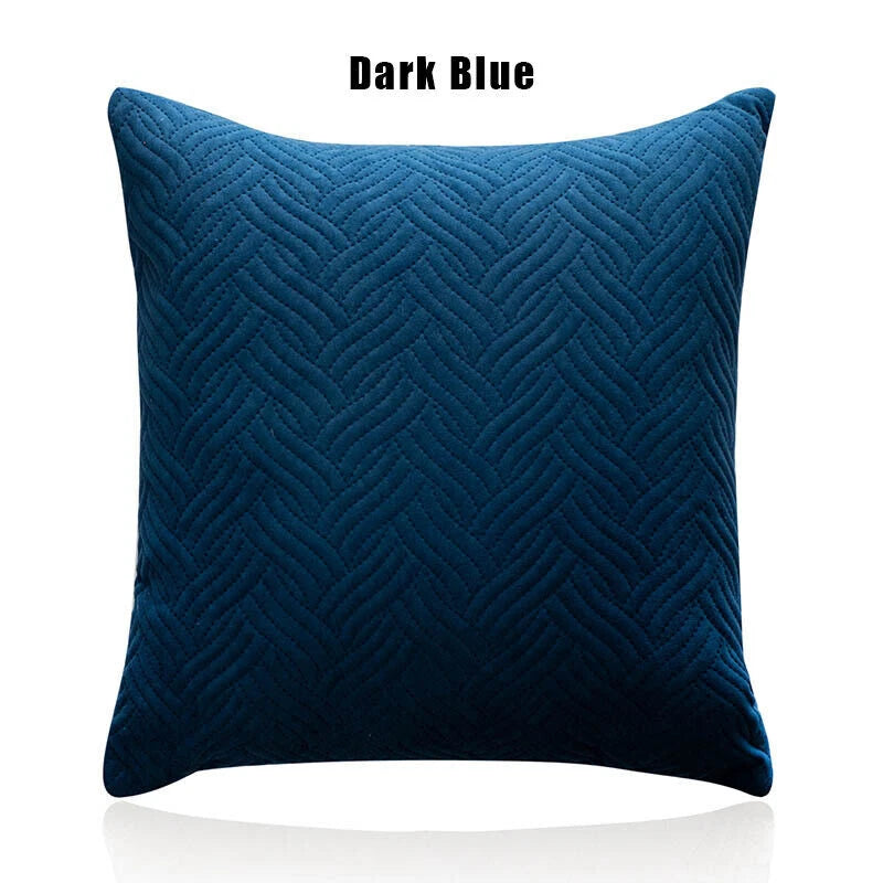 Home Decor Velvet Cushion Cover 1Pc Soft Square Pillowcase Modern Luxurious