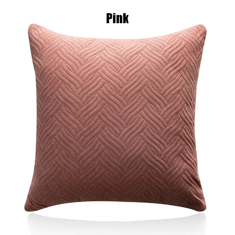 Home Decor Velvet Cushion Cover 1Pc Soft Square Pillowcase Modern Luxurious