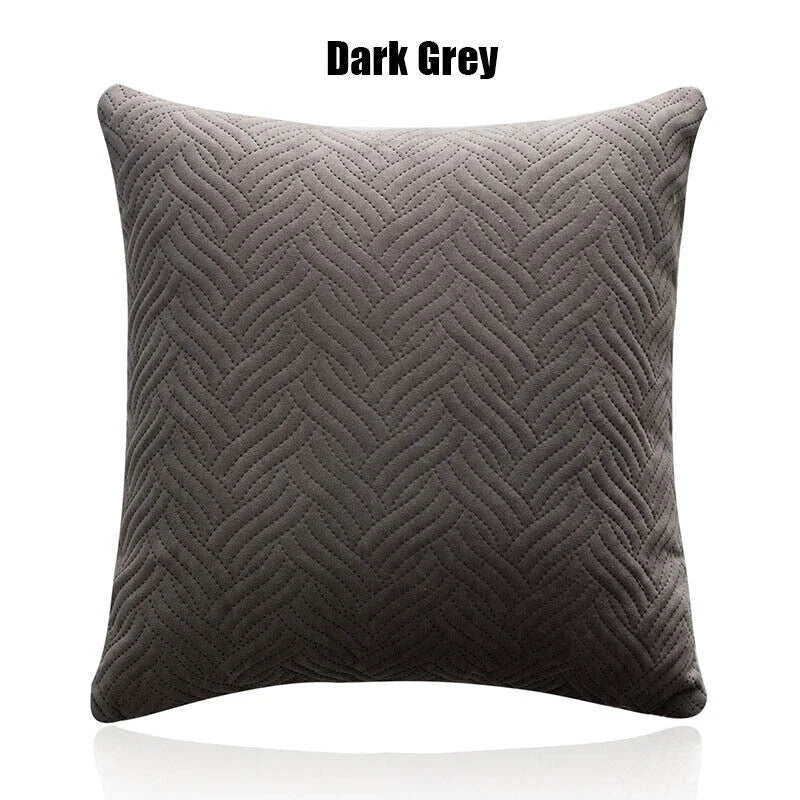 Home Decor Velvet Cushion Cover 1Pc Soft Square Pillowcase Modern Luxurious