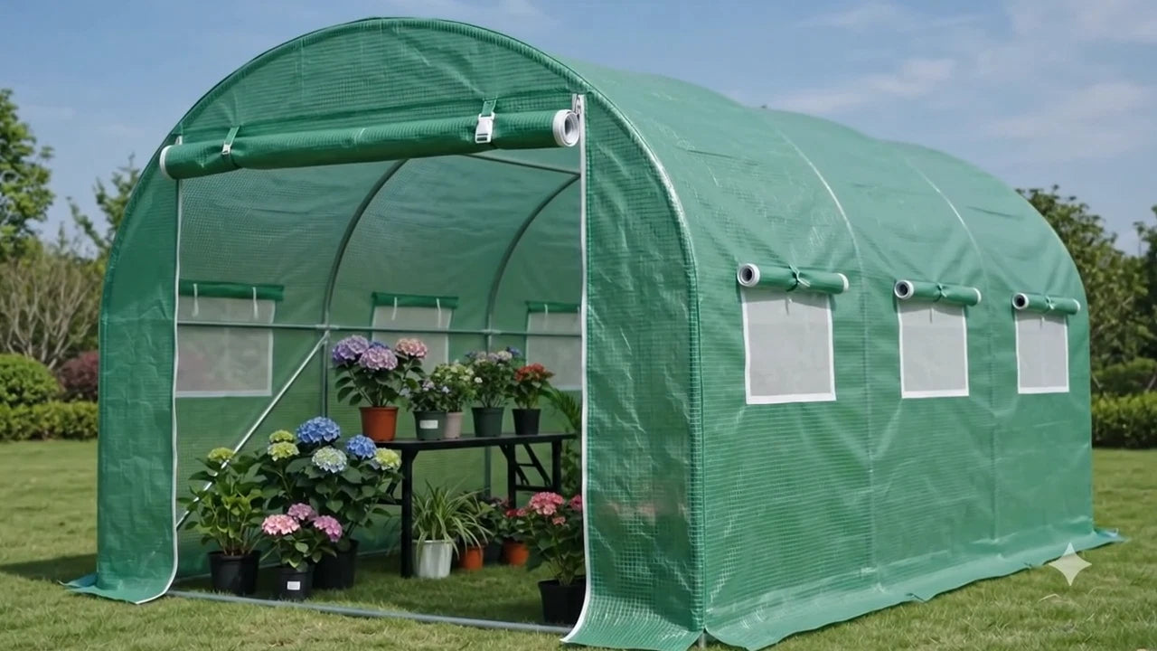 ALFORDSON Greenhouse Dome Shed Walk in Tunnel Plant Garden Storage Cover 3x2x2M