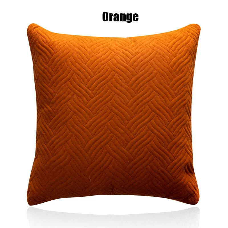 Home Decor Velvet Cushion Cover 1Pc Soft Square Pillowcase Modern Luxurious