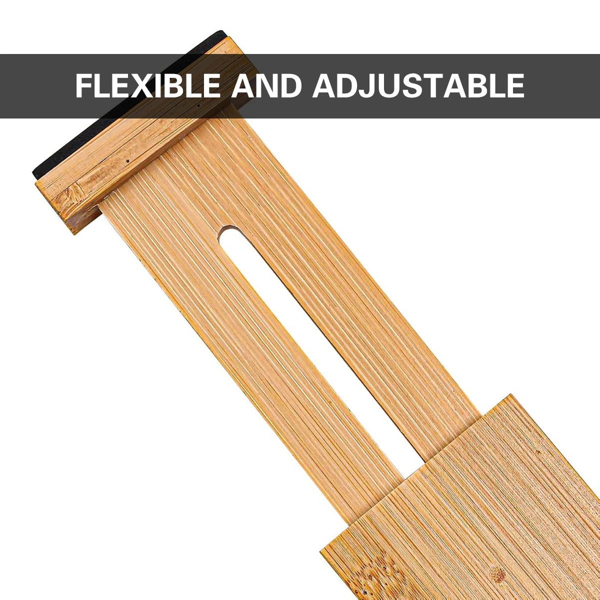 4pcs Expandable Drawer Divider Adjustable Storage Organizer Kitchen Organizer