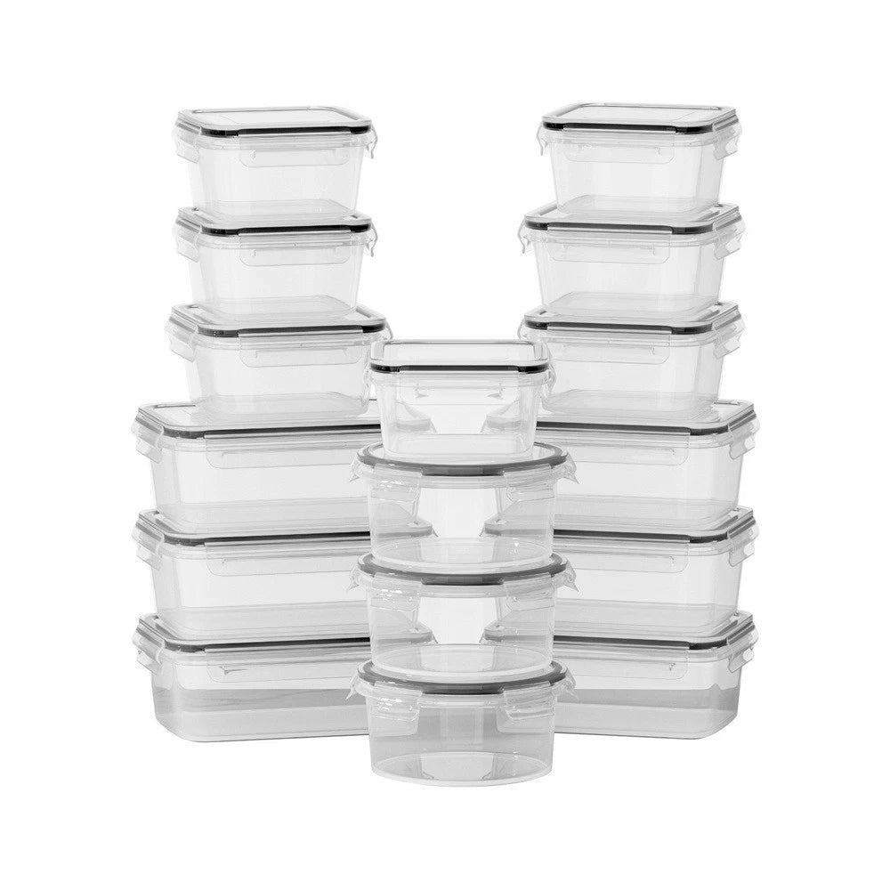 5-star chef 16PCS Airtight Food Storage Container Fridge Freezer Kitchen Box