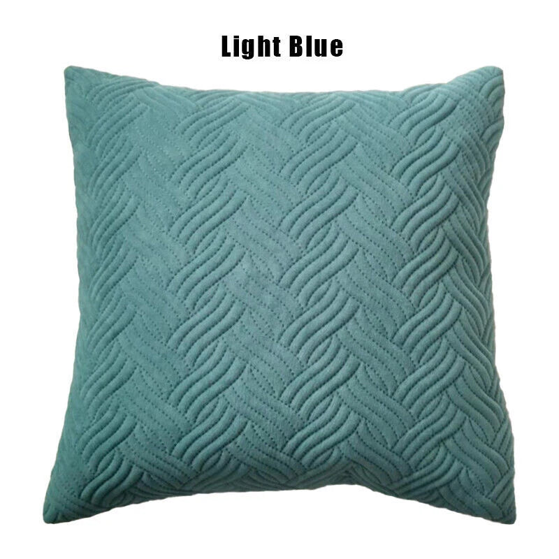 Home Decor Velvet Cushion Cover 1Pc Soft Square Pillowcase Modern Luxurious