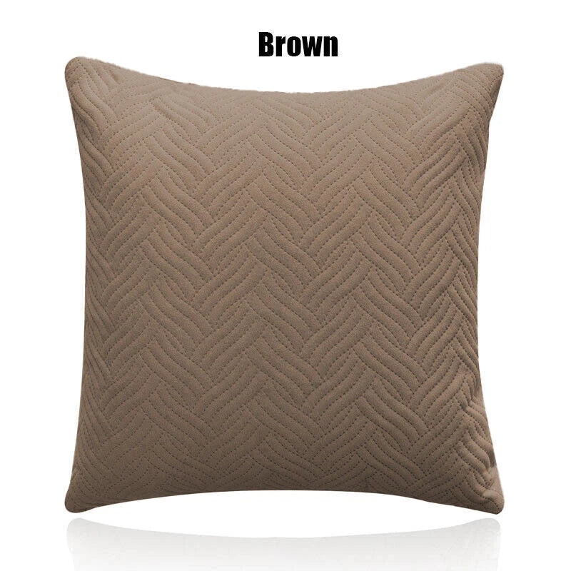 Home Decor Velvet Cushion Cover 1Pc Soft Square Pillowcase Modern Luxurious
