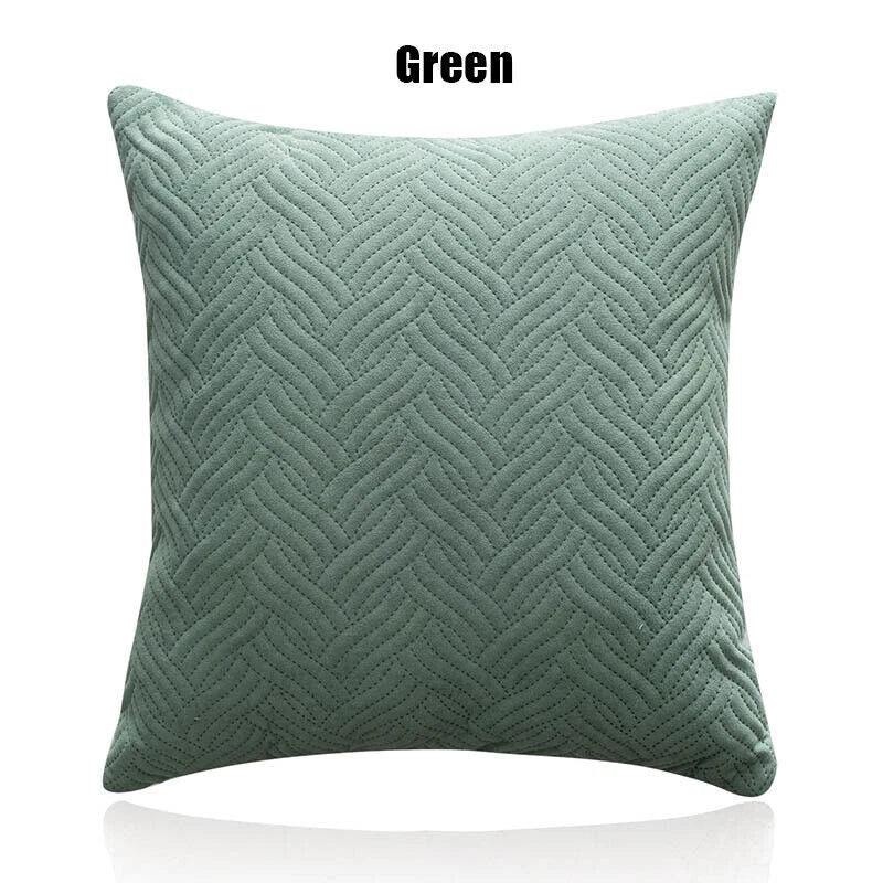 Home Decor Velvet Cushion Cover 1Pc Soft Square Pillowcase Modern Luxurious