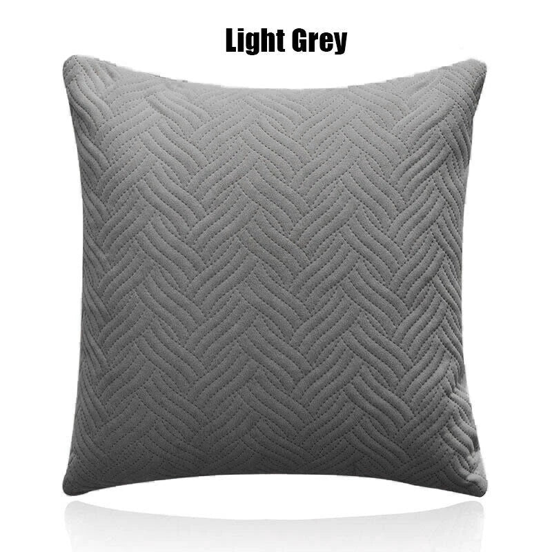 Home Decor Velvet Cushion Cover 1Pc Soft Square Pillowcase Modern Luxurious