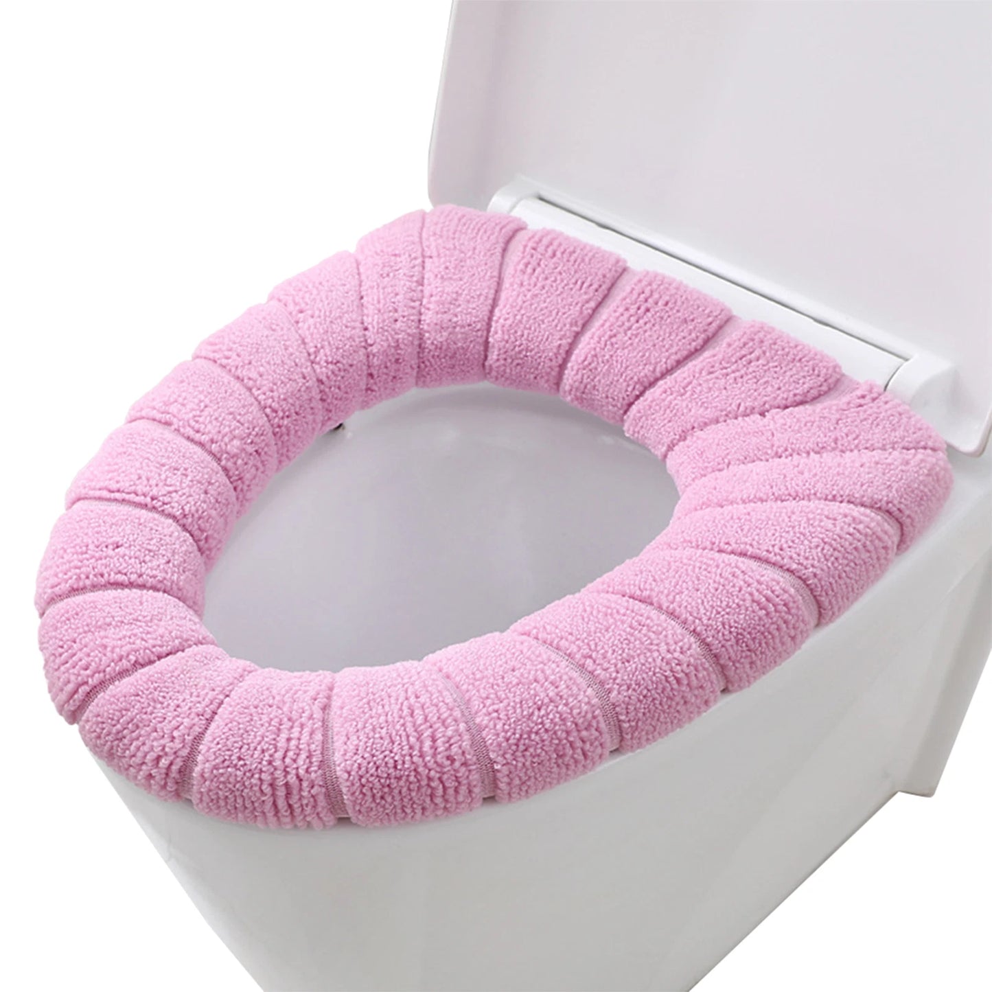Soft Toilet Seat Mat Bathroom Washable Closestool Cushion Cover Pad Lid Warmer
