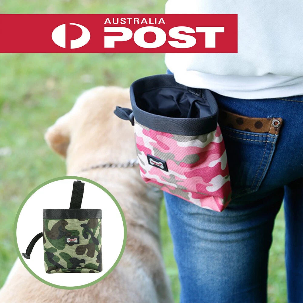 Pet Dog Obedience Training Treat Pouch Carrier Holder Doggie Bait Snack Bag