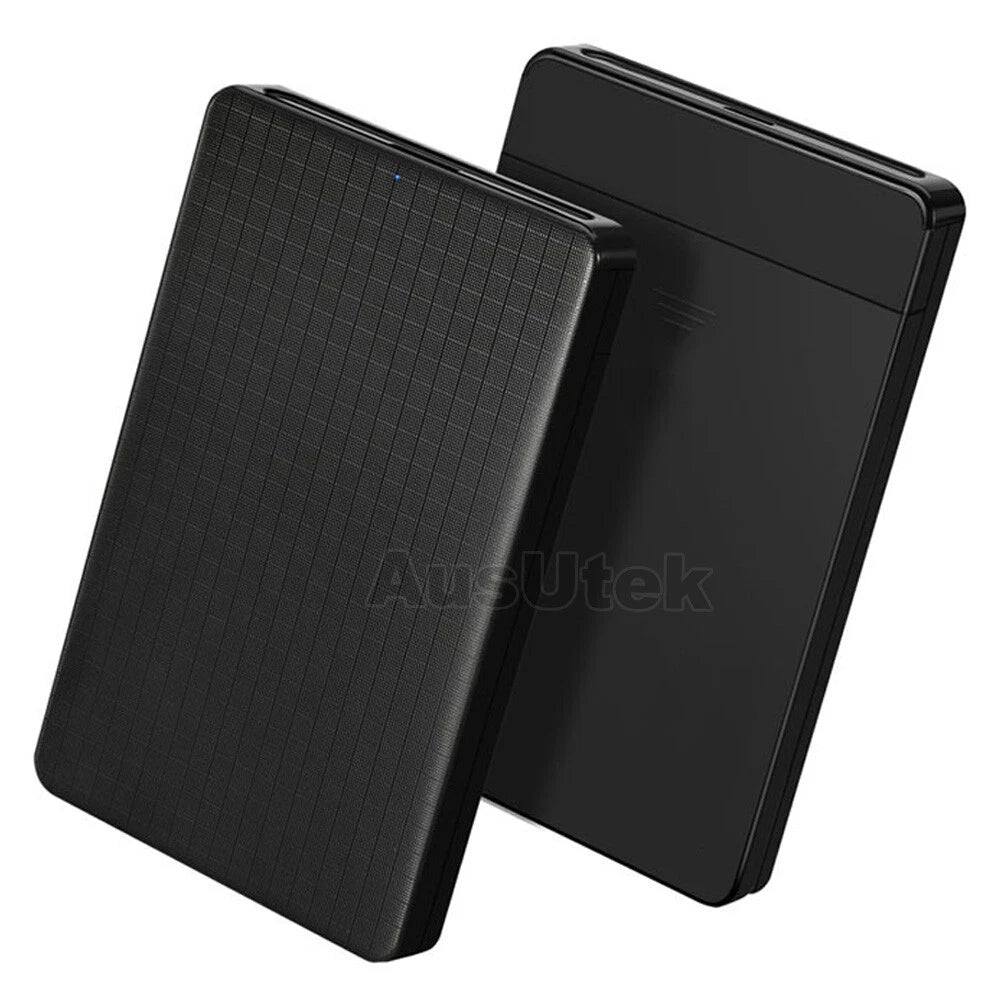 NEW USB 3.0 Portable External Hard Drive Disk Case Slim SATA Storage Box Device