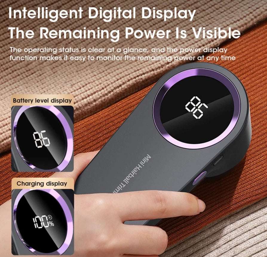 Electric Lint Remover Rechargeable Bobble Fabric Shaver for Clothes Clothing NEW