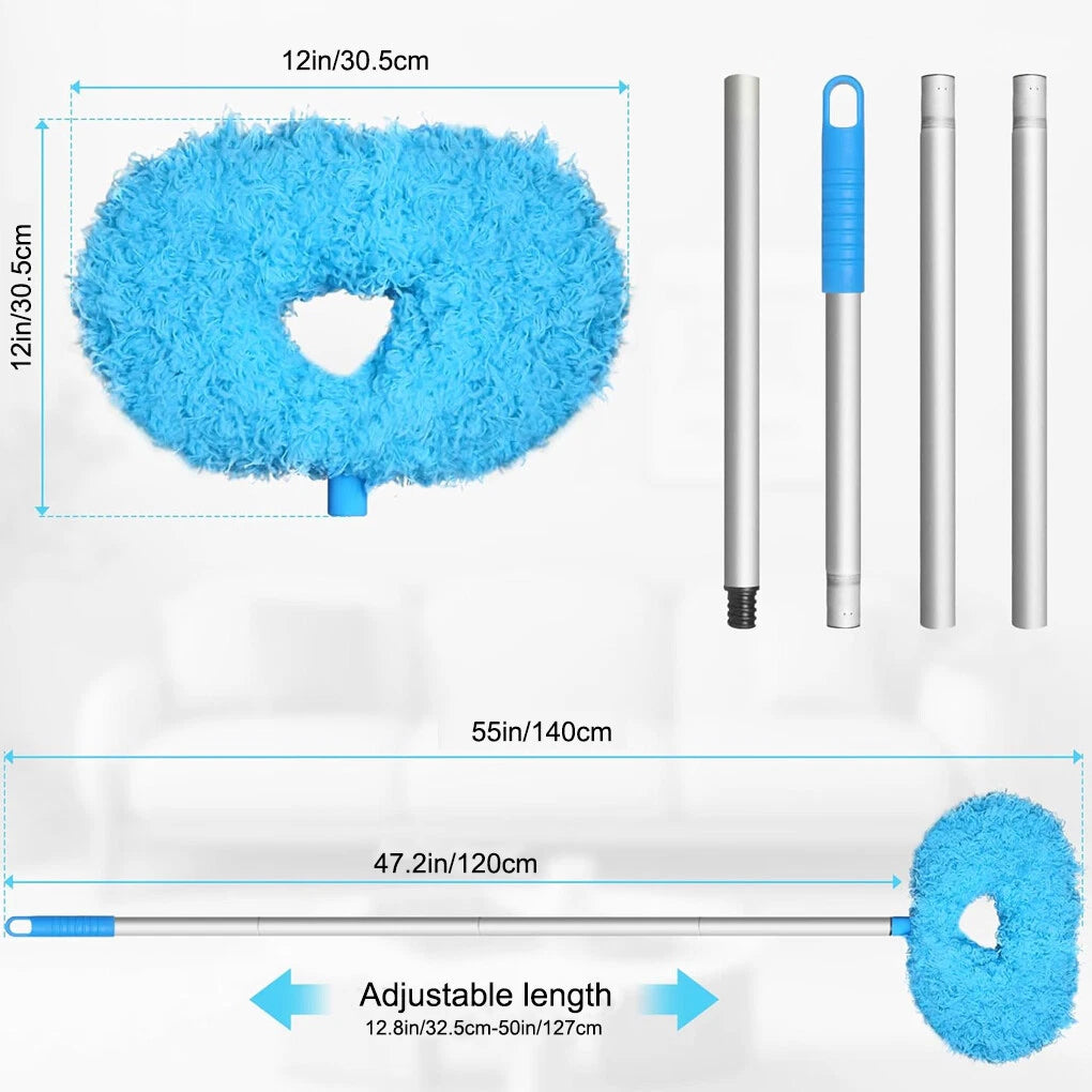 Ceiling Fan Blade Cleaner Ceiling Duster Washable for Cleaning Wall Door Window