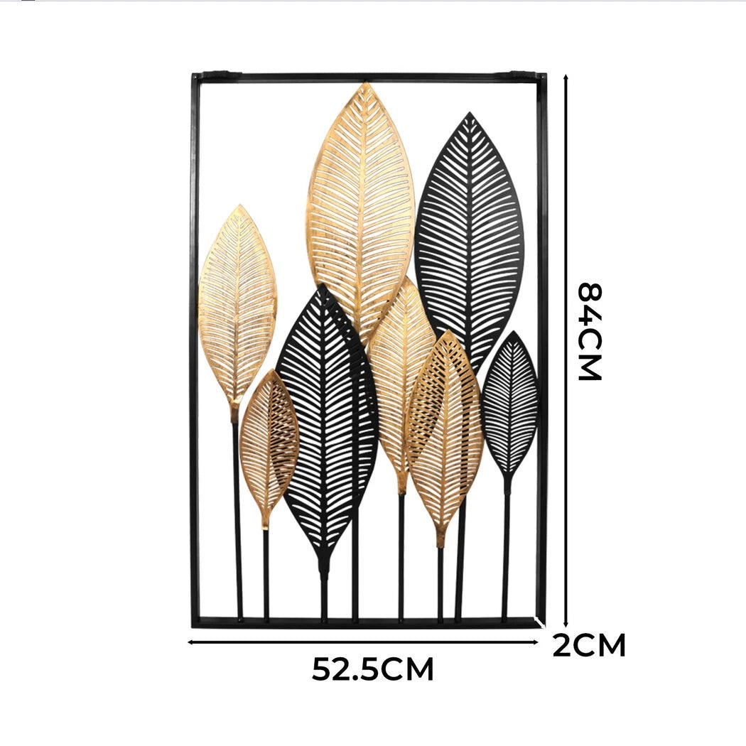 Large Metal Wall Art Leaf Tree Of Life Hanging Home Decor Sculpture Garden