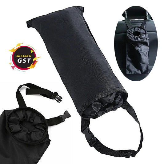 2x Car Travel Trash Can Bin Rubbish Garbage Hang Storage Bag Hanger Back Seat