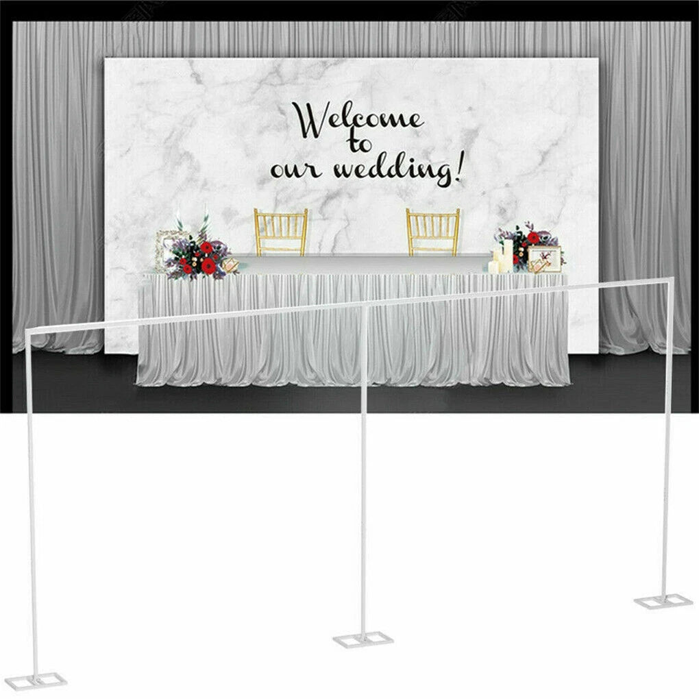6Mx3M Adjustable Heavy duty Telescopic Wedding Backdrop Stand Pipe &Drape System