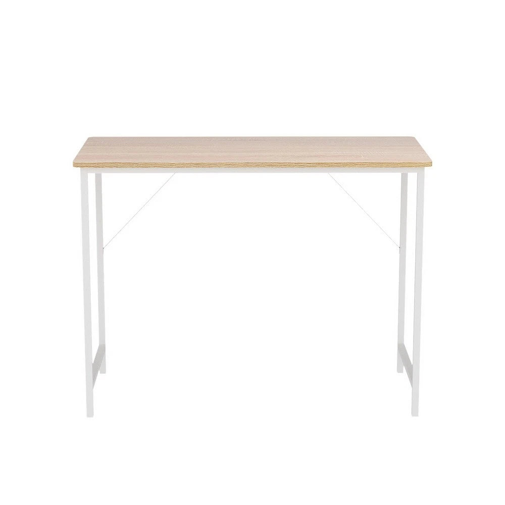 Artiss Computer Desk Home Office Study Table Desks Oak 100CM