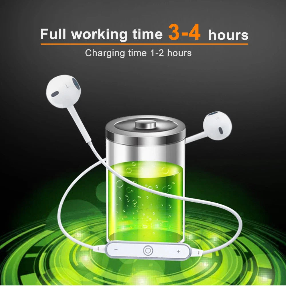 Premium Bluetooth Wireless Headphones Running Sport Earphones Gift with Mic