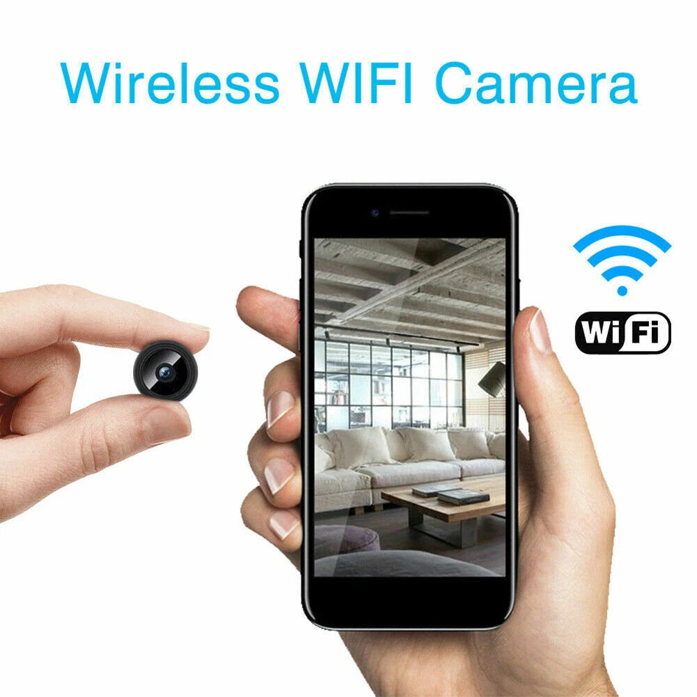 Mini Wifi Wireless IP Surveillan Camera 1080P HD Security Cam Network Monitor