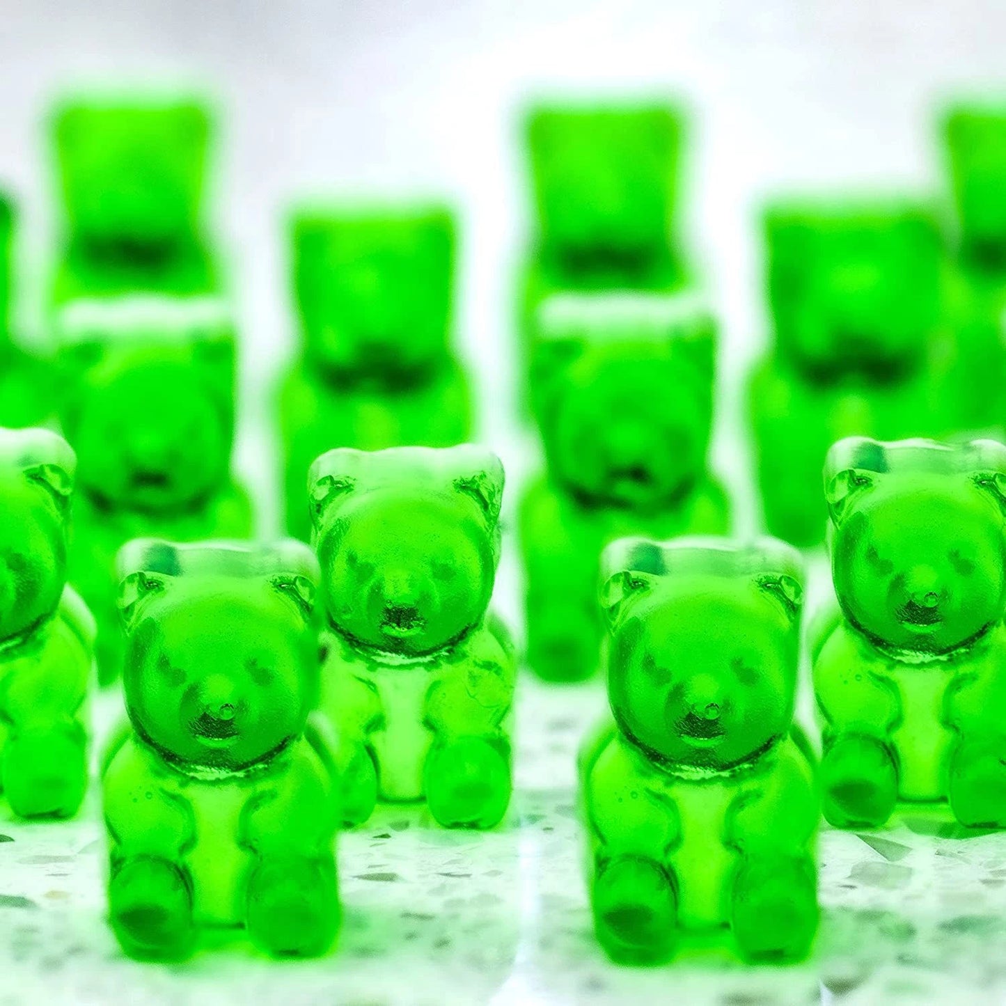 53 Cavity Silicone Gummy Bear Mold Candy Chocolate Jelly Ice Moulds Bakeware AU