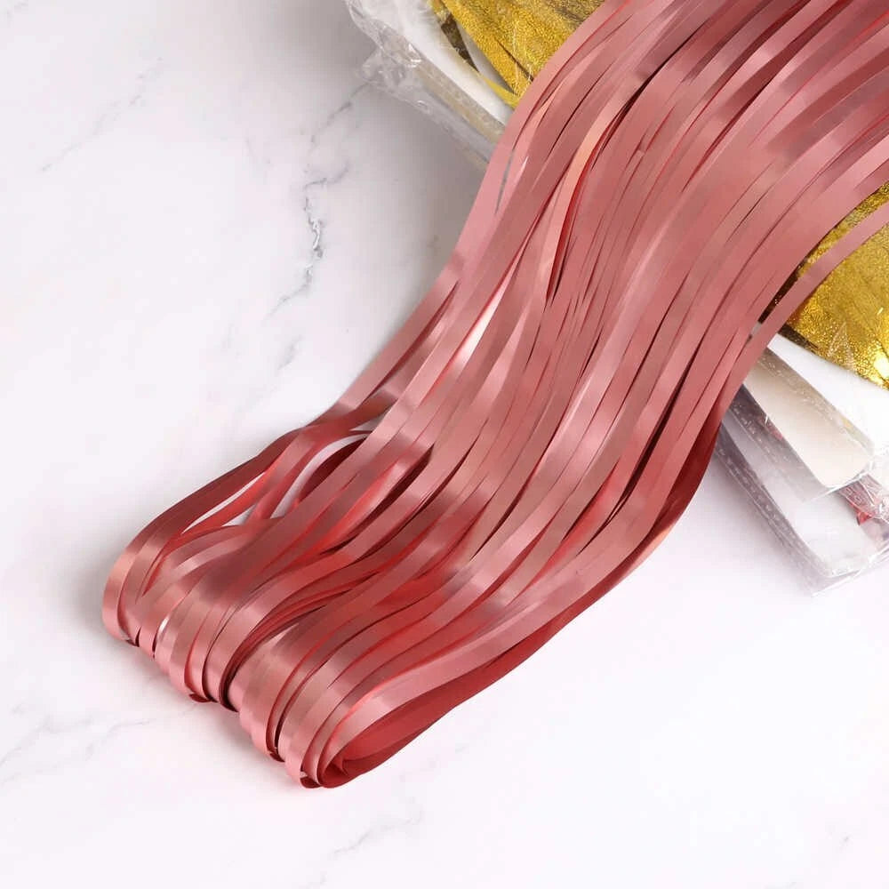 2M Metallic Fringe Tinsel Curtain Foil Backdrop Streamer Event Party Drop AUS