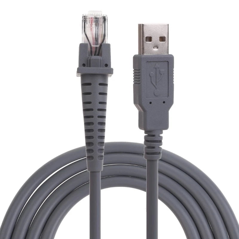 USB Scanner Cable Replacement USB Cord 2m/7FT Length for GD4130 QD2100 GBT4100