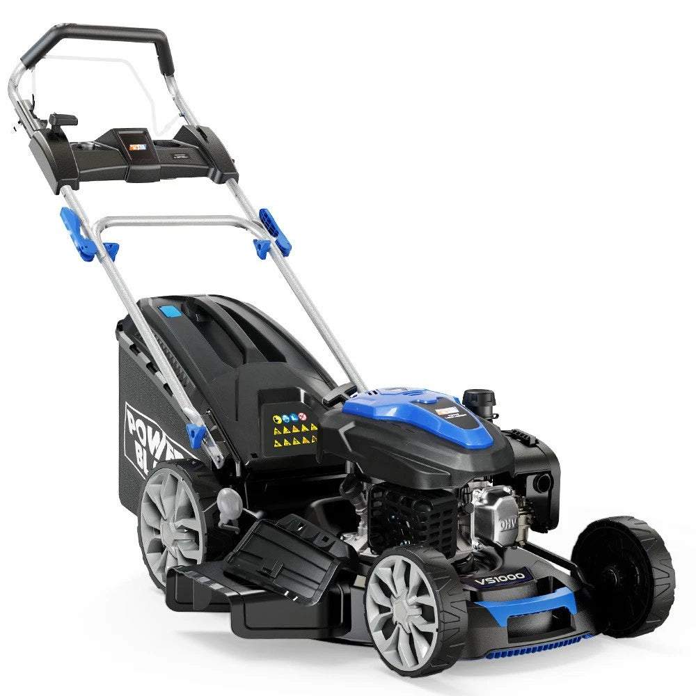 POWERBLADE 22" 224cc Self-Propelled Lawn Mower E-Start Petrol 4-Stroke Lawnmower