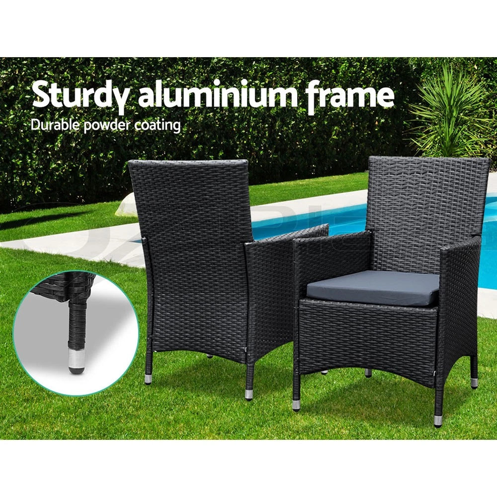 Gardeon 7 PCS Outdoor Dining Set Table & Chairs Patio Furniture Lounge Setting