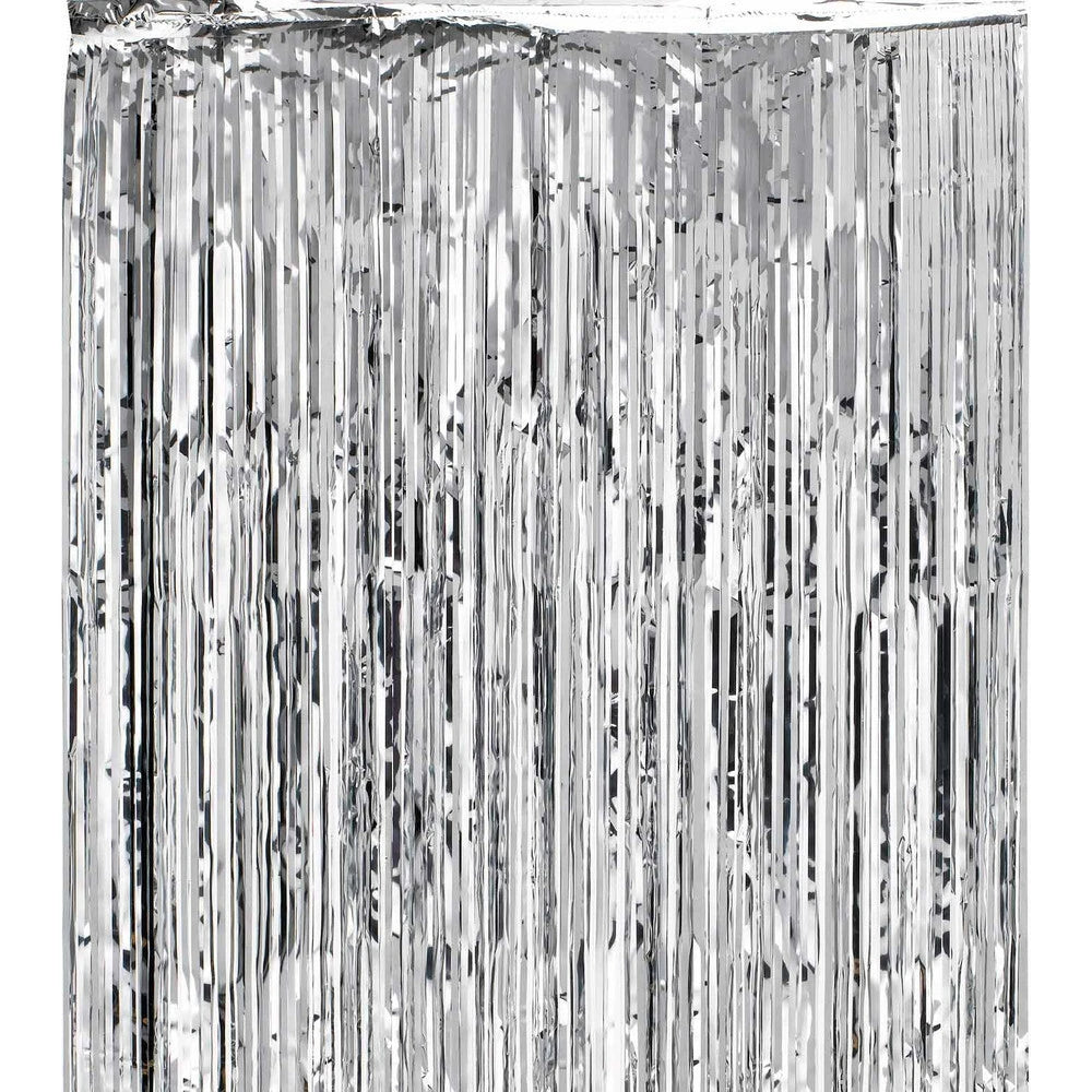 2M Metallic Fringe Tinsel Curtain Foil Backdrop Streamer Event Party Drop AUS