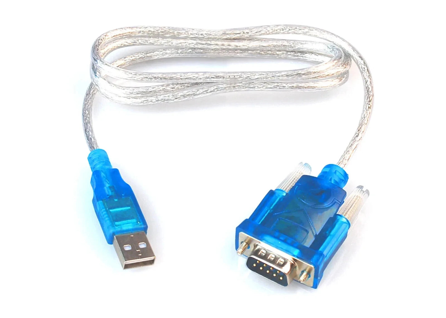 USB to 9-pin DB9 RS232 Serial Cable Adapter Converter Win10 Win8 Win7 32/64bit