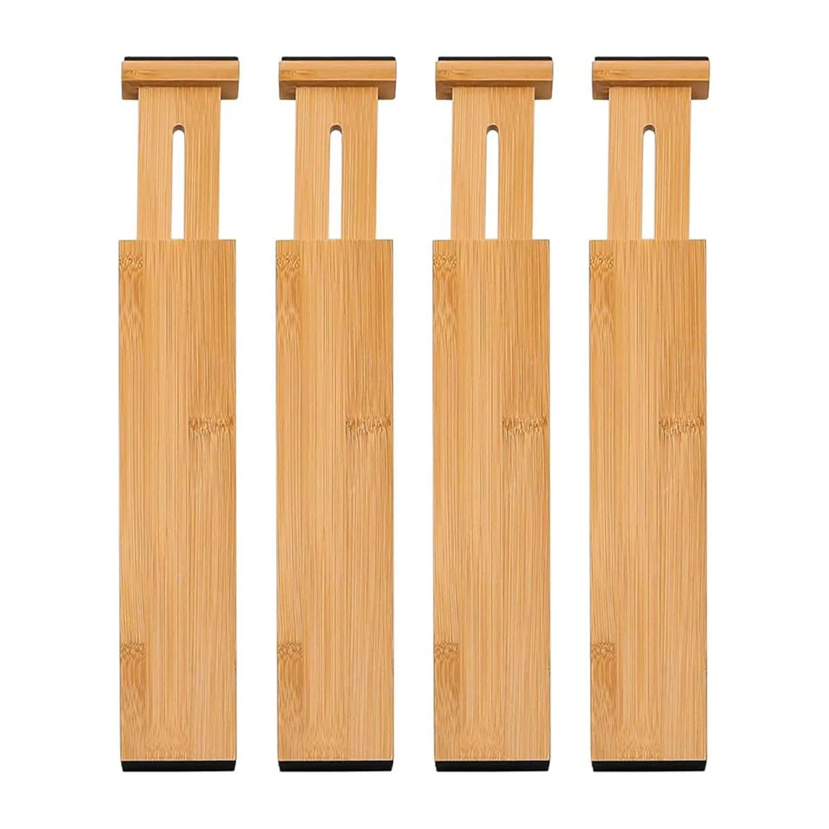 4pcs Expandable Drawer Divider Adjustable Storage Organizer Kitchen Organizer