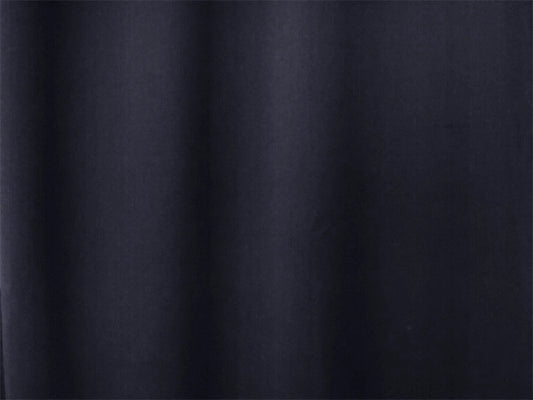 100% Blockout Curtain 270x230cm PINCH PLEAT Blackout High Level Fabric Black